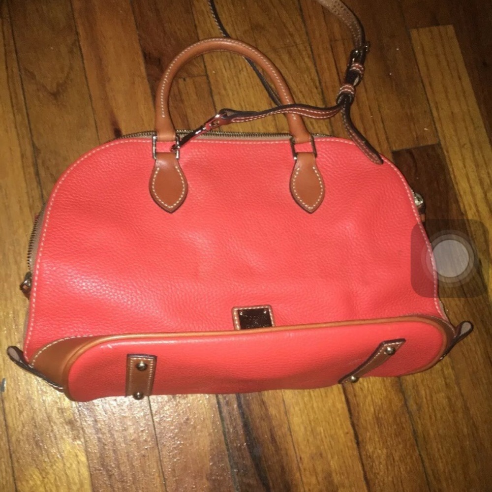 Dooney and Bourke Pebble Grain Leather Satchel - Picture 3 of 6